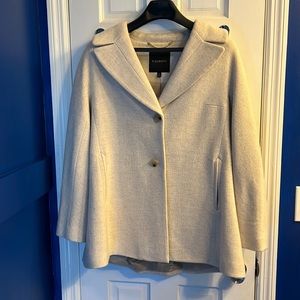 NEW W/ TAGS - Talbots Cream Peacoat - size S